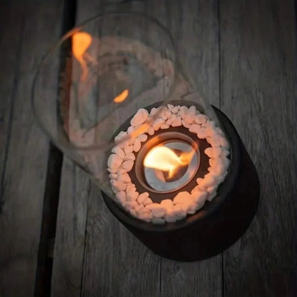 Mini Portable Glass Tabletop Fireplace