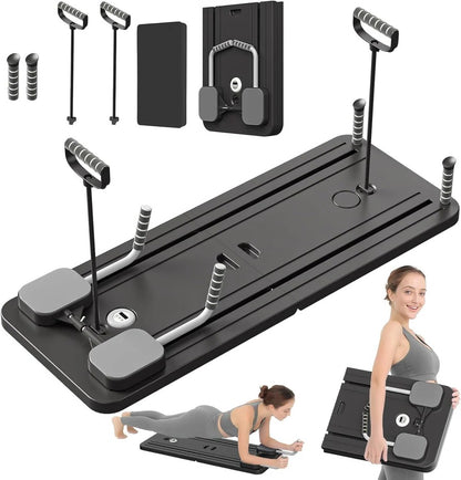 Foldable Pilates Reformer Board for Home & Travel