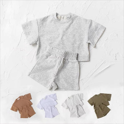 Kids Summer Outfit – Set of 2, T-Shirt and Shorts