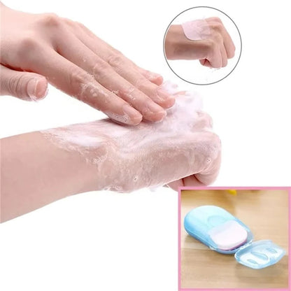 Pocket Soap Paper Sheets for Travel, Hiking & Camping