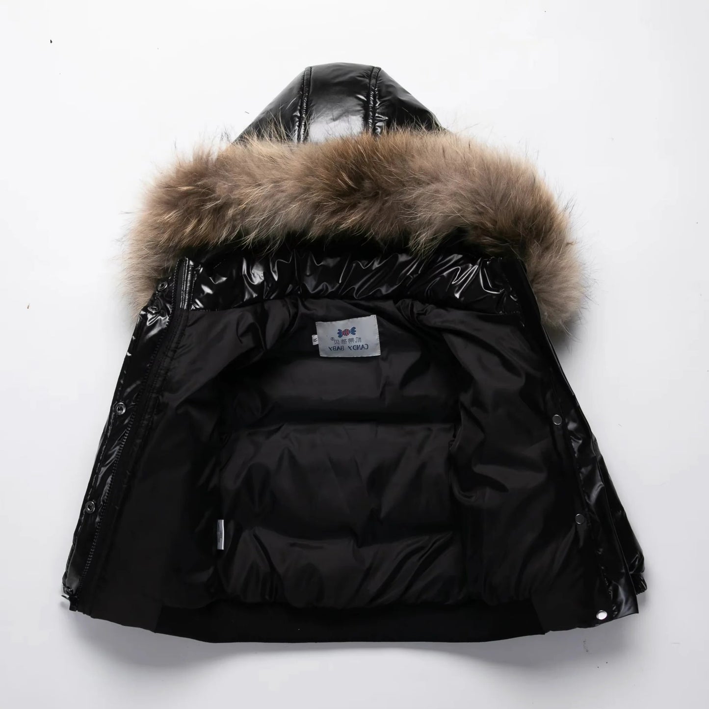 Kids Waterproof Down Parka – Winter Coat with Fur Hood