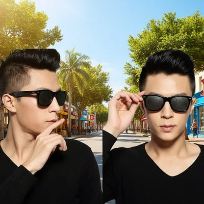 Pinhole Glasses for Eye Relaxation and Vision Exercise