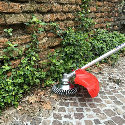 Steel Wire Weed Brush Attachment for Lawn Trimmer