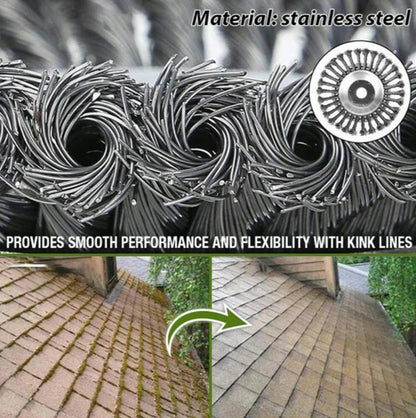 Steel Wire Weed Brush Attachment for Lawn Trimmer