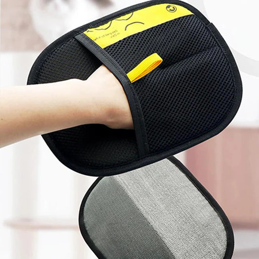 Pet Hair Remover Gloves with Double-Sided Design