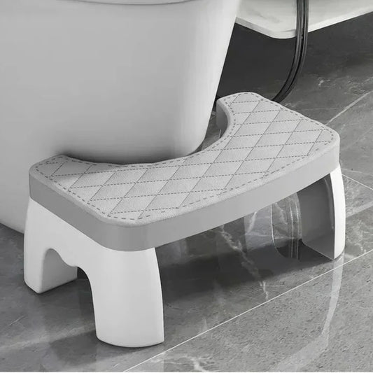 Non-Slip Bathroom Toilet Squat Stool for Comfort