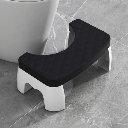Non-Slip Bathroom Toilet Squat Stool for Comfort