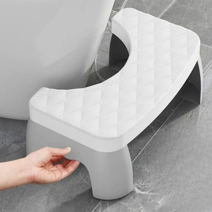 Non-Slip Bathroom Toilet Squat Stool for Comfort