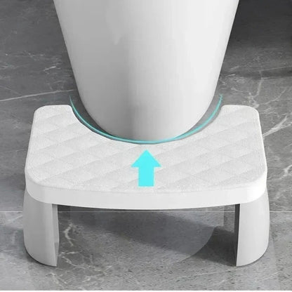 Non-Slip Bathroom Toilet Squat Stool for Comfort
