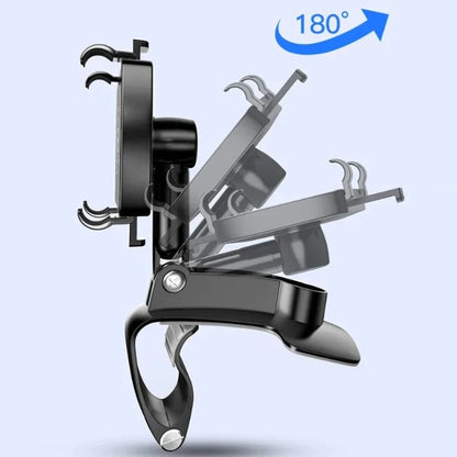 360° Adjustable Car Phone Holder – Hands-Free Mount