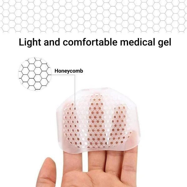 Soft Metatarsal Cushion Pads for Forefoot Support, Set of 2