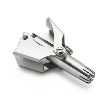 Precision Stainless Steel Nose Hair Trimmer for Gentle Grooming