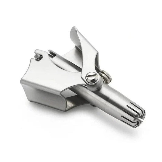 Precision Stainless Steel Nose Hair Trimmer for Gentle Grooming