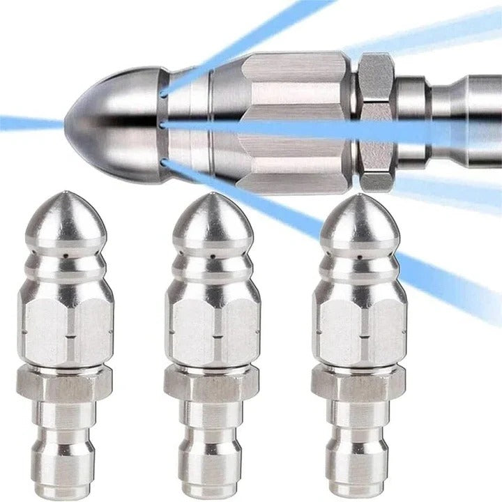 High Pressure Sewer Jetter Nozzle for Pressure Washers