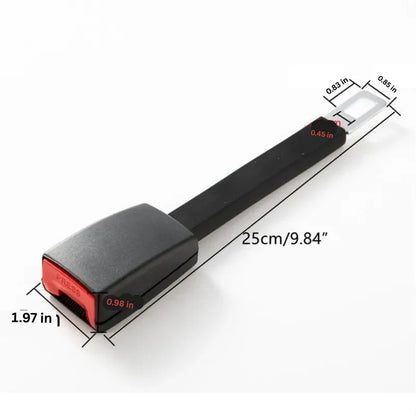 Adjustable Raised Seat Belt Extender for Added Comfort and Reach