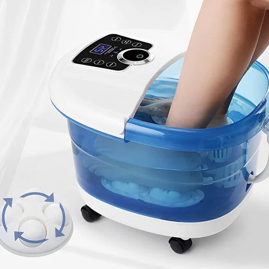 Electric Heated 500W 120V Foot Spa Bath Massager for Relaxation