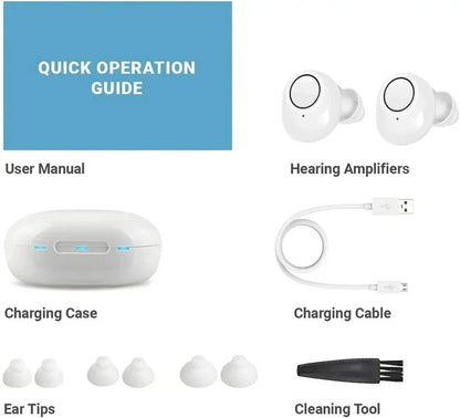 Bluetooth Hearing Devices – App-Controlled Rechargeable Aids