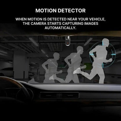 High Definition Car Dashcam with Motion Detection Surveillance