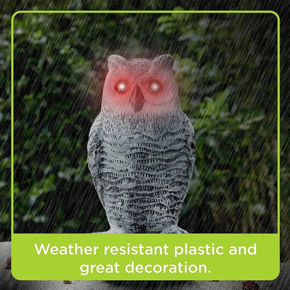 Decorative Hanging Owl Decoy – Helps Deter Birds