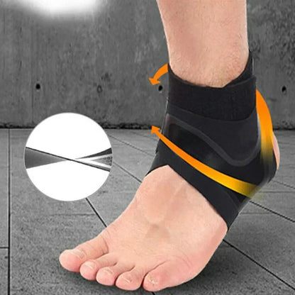 Adjustable Ankle Support Wrap - Compression Sleeve for Stability