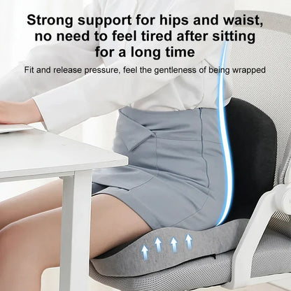 Orthopedic Lumbar Support Pillow For Car Seat And Chair