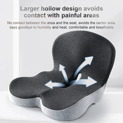 Orthopedic Lumbar Support Pillow For Car Seat And Chair