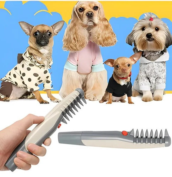 Anti Tangle Pet Grooming Rake For Dogs With Long Hair