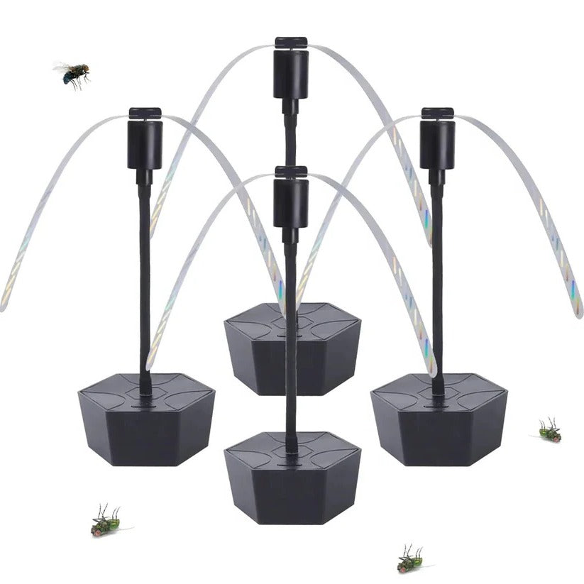 Battery Powered Fly Deterrent Fan for Picnic Tables