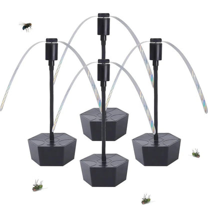 Battery Powered Fly Deterrent Fan for Picnic Tables