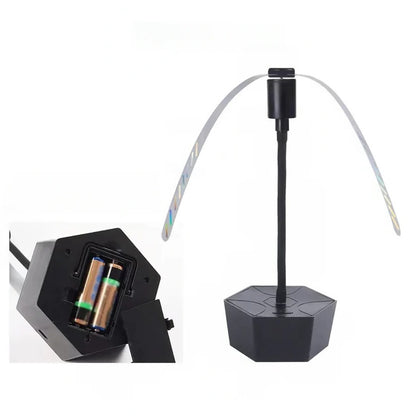 Battery Powered Fly Deterrent Fan for Picnic Tables