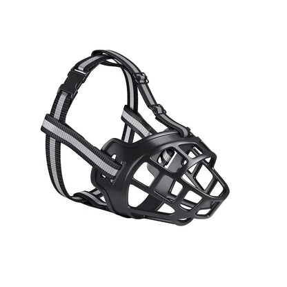 Reflective Dog Muzzle with Adjustable and Breathable Design