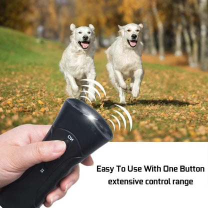 Ultrasonic Bark Deterrent for Dogs, Humane Outdoor Sound Device