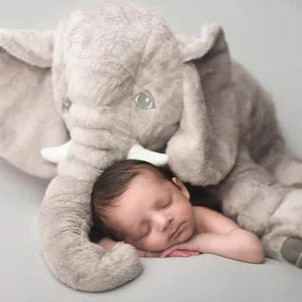 Baby Elephant Cuddle Pillow