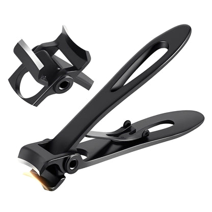 Ergonomic Stainless Steel Nail Clipper for Thick Nails