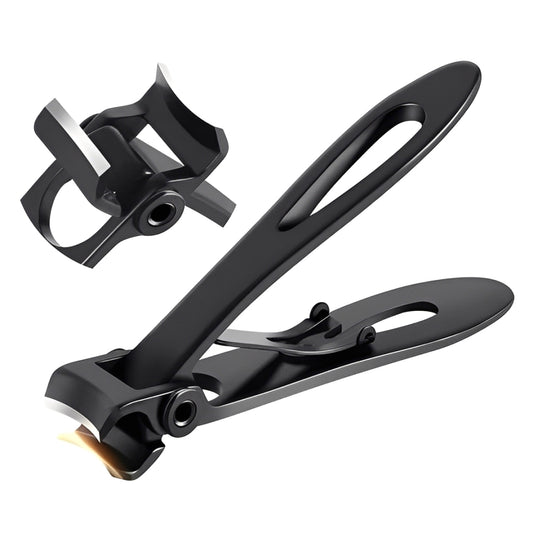 Ergonomic Stainless Steel Nail Clipper for Thick Nails