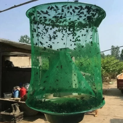 Reusable Fly Trap For Barn And Ranch Use