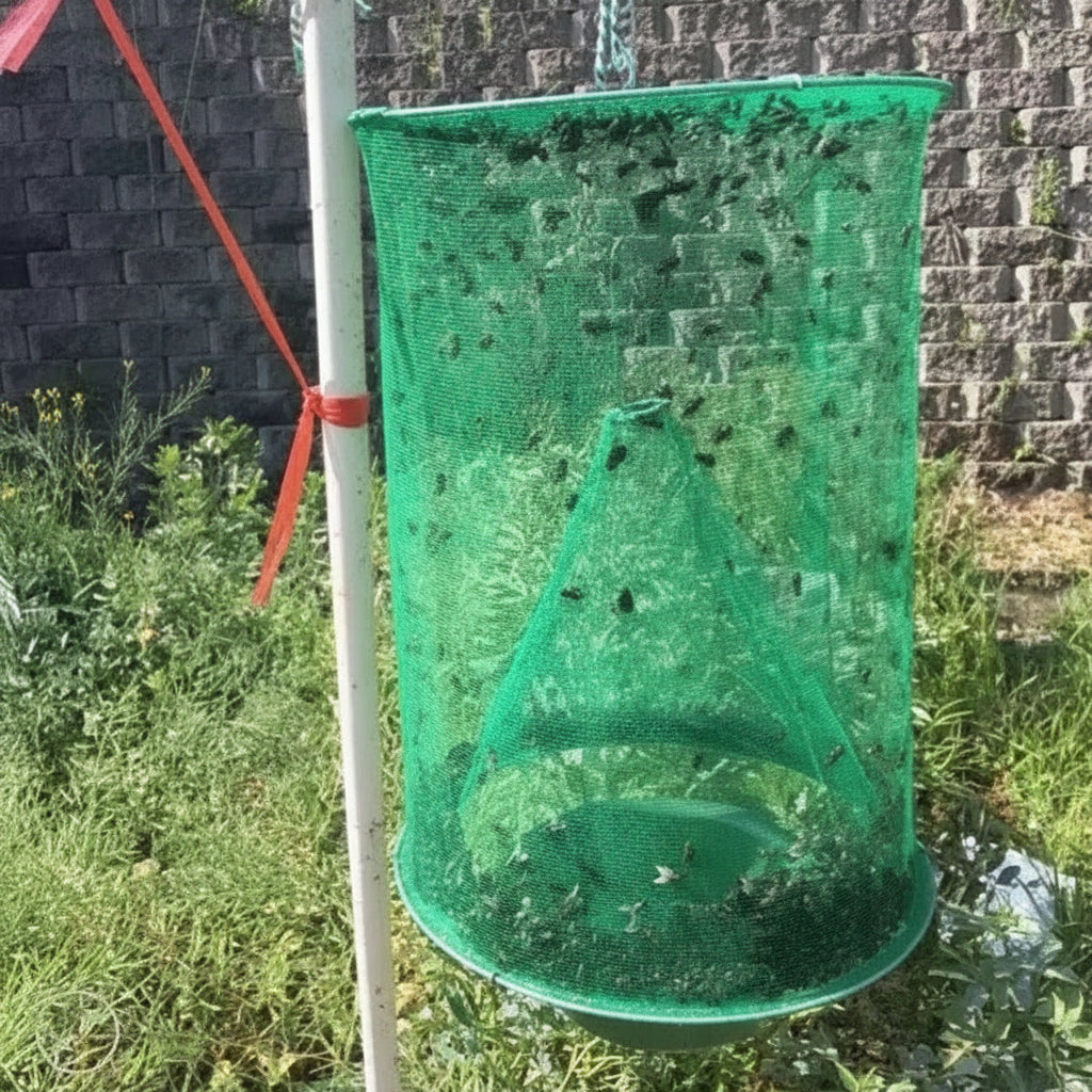 Reusable Fly Trap For Barn And Ranch Use