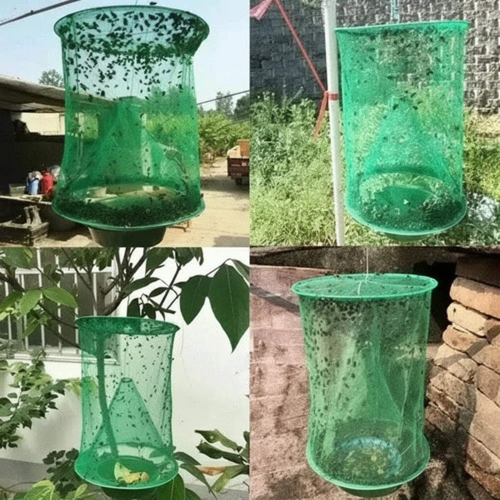 Reusable Fly Trap For Barn And Ranch Use