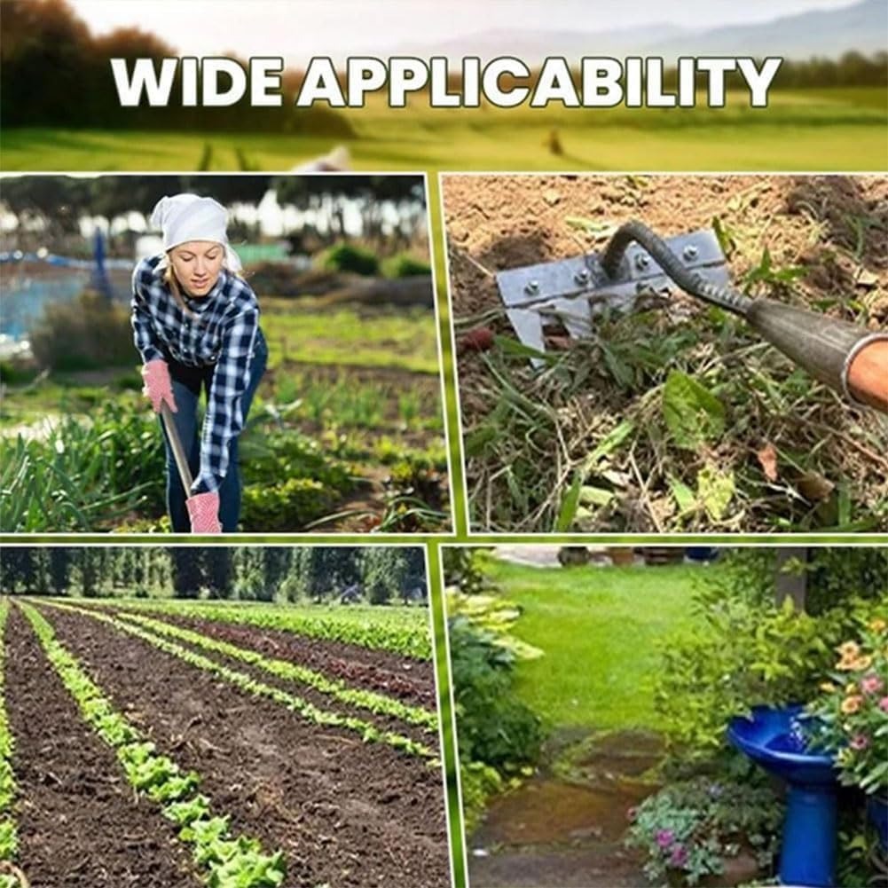 Carbon Steel Garden Weeding Rake, Hand Tool