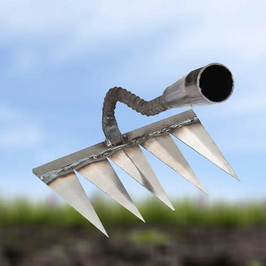 Carbon Steel Garden Weeding Rake, Hand Tool