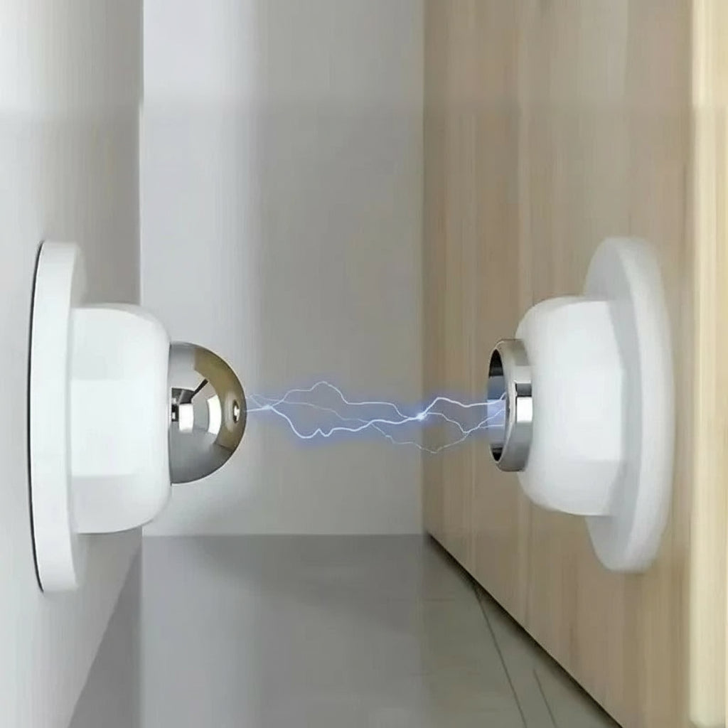 Magnetic Door Stop, Stainless Steel Wall Mount Door Holder