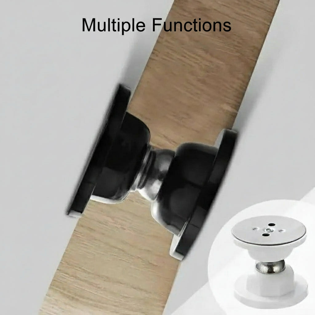 Magnetic Door Stop, Stainless Steel Wall Mount Door Holder