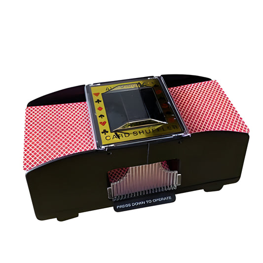 Automatic Playing Card Shuffler with 2, 4, and 6 Deck Capacity Models