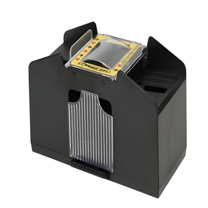 Automatic Playing Card Shuffler with 2, 4, and 6 Deck Capacity Models