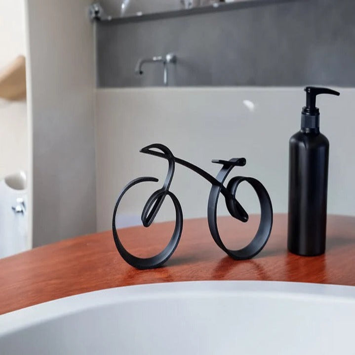 Wire Frame Bicycle Sculpture for Desk Display