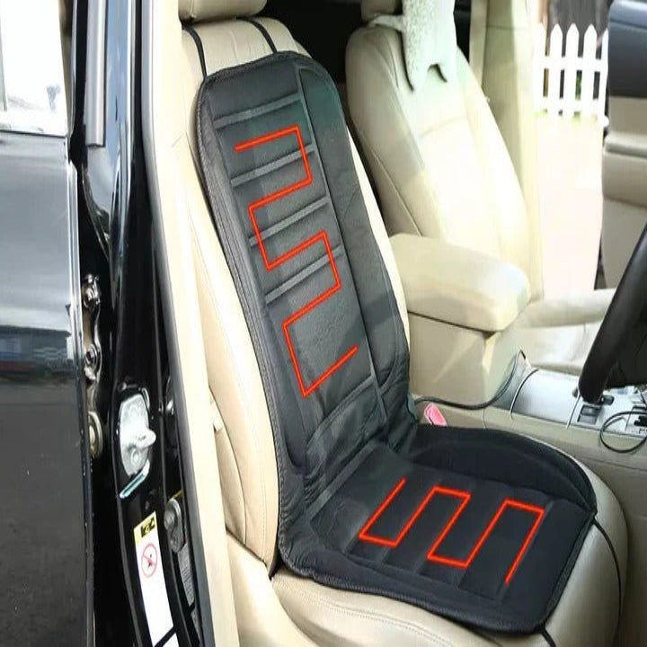 Heated Car Seat Cushion with Wide Coverage