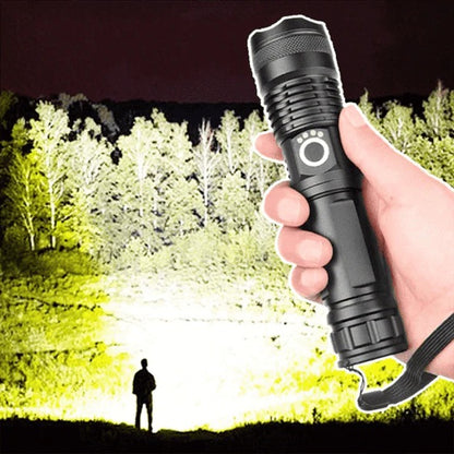 LED Torch Flashlight with XHP50 LED Chip