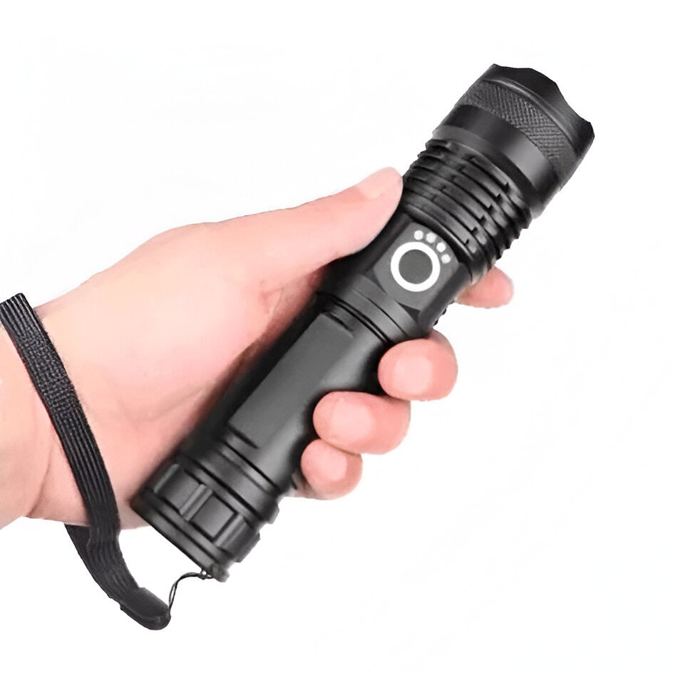 LED Torch Flashlight with XHP50 LED Chip