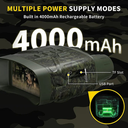 Digital Night Viewing Binoculars with Zoom