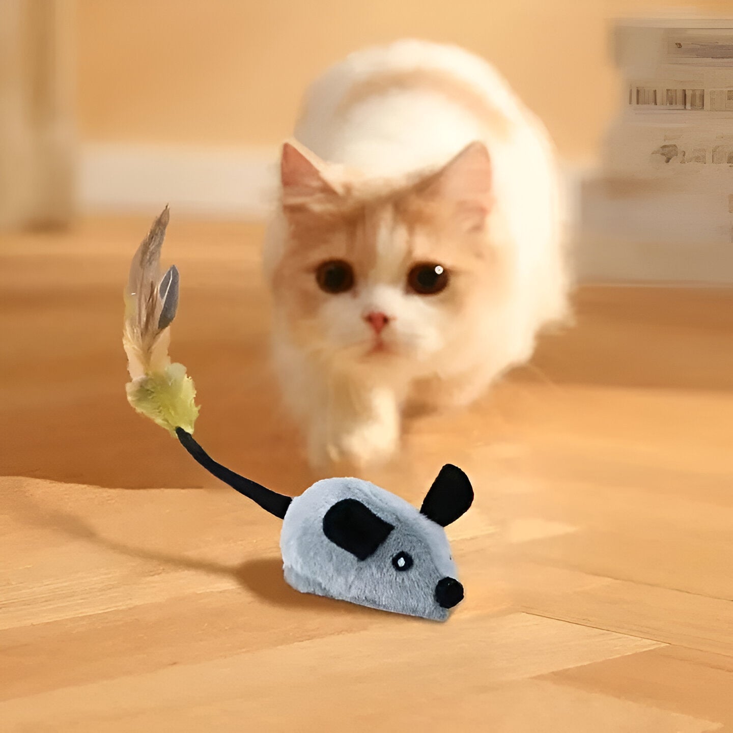 Motion Activated Mouse Shaped Pet Toy